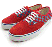 Vans schoenen rood