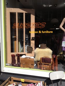 Vintage winkel in de Voorstraat, Utrecht